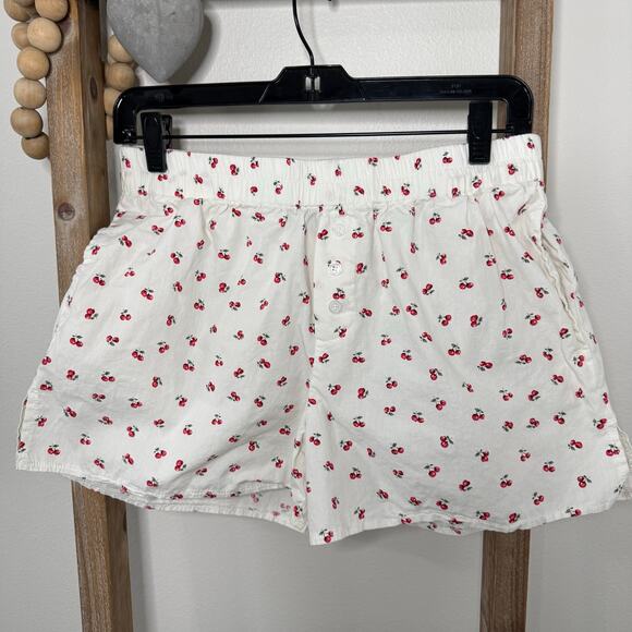 Beverly and Beck Boxer Shorts Cherry Design Size Small - Picture 2 of 9